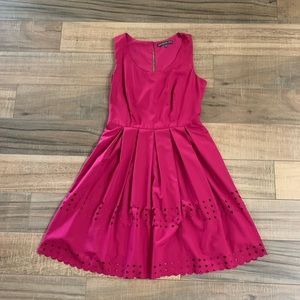 Brixon Ivy Stitch Fix Magenta Laser Cut Dress